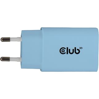 Club 3D Lifestyle Ladeger&auml;t USB-C 30Watt, 2Stk blau retail