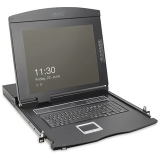 Digitus Modulare Konsole 19"HD LCD,16-port HDMI KVM Schweiz