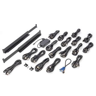 Digitus Modulare Konsole 17"HD LCD,16-port HDMI KVM Deutsch