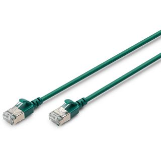 (&euro;9,80*/1m) 0.50m Digitus Cat. 6a Patchkabel F/FTP RJ45 Stecker
