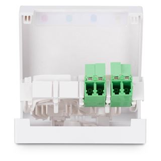 Digitus FTTH Geh&auml;use mit 2 x LC/APC DX Kupplung mit Shutter