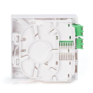 Digitus FTTH Geh&auml;use mit 2 x LC/APC DX Kupplung mit Shutter