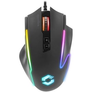 Speedlink Gaming Maus DECUS, 12800 DPI, USB, gummiert, sw retail