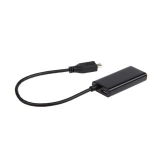 Gembird Audio/Video Adapter HDMI Typ A Buchse auf Micro-USB Typ B