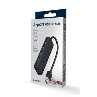 Gembird 4 port USB 3.1 Gen 1 Hub