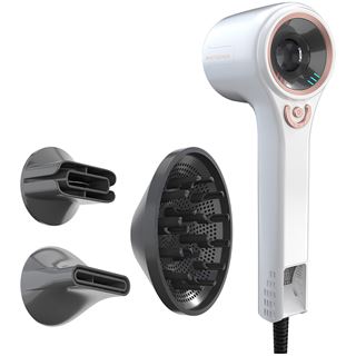 Genius INVICTUS Hair D7 Haartrockner Set 4-tlg, 1600 W, wh