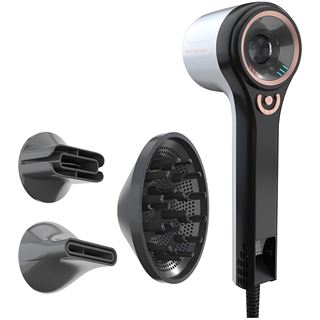 Genius INVICTUS Hair D7 Haartrockner Set 4-tlg, 1600 W, bk