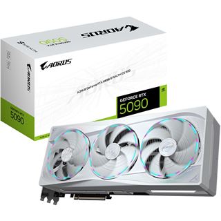 32GB Gigabyte GeForce RTX 5090 AORUS Stealth ICE GDDR7 HDMI 3xDP