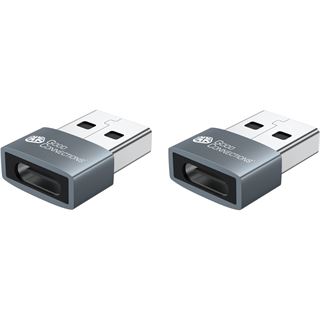 Good Connections USB2.0 Adapter A-St.-USB-C Bu. 2er Set