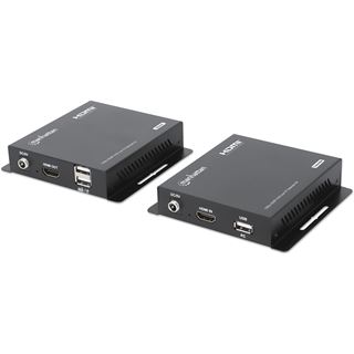Manhattan 1080p HDMI KVM over IP Extender Set 1 bis zu 120m