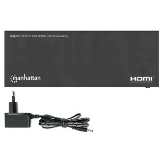 Manhattan 4K60Hz 8-Port HDMI-Splitter mit Downscaling