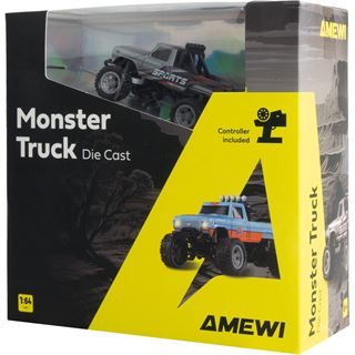 Amewi RC Monstertruck DieCast 1:64 RTR grau /6+