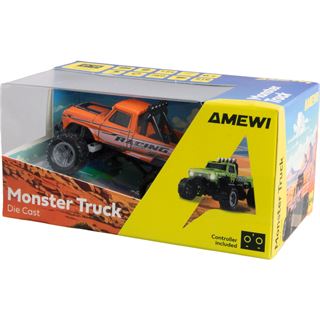 Amewi RC Monstertruck DieCast 1:64 RTR orange /6+