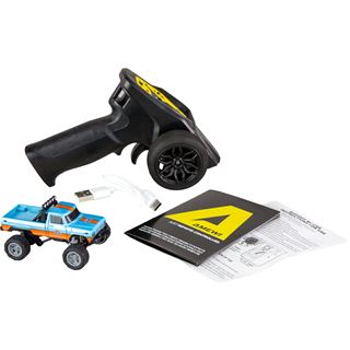 Amewi RC Monstertruck DieCast 1:64 RTR blau/orange /6+
