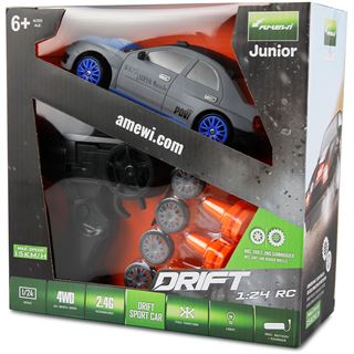 Amewi RC Drift Sport 4WD 1:24 RTR grau/blau /6+