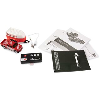 Amewi RC Pickup Die Cast mit Wohnwagen 1:64 RTR rot 6+