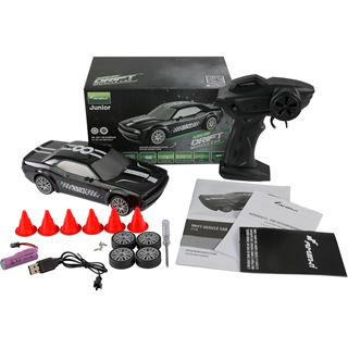 Amewi Drift Muscle Car 4WD 1:20 RTR schwarz Mit Unterbodenbe