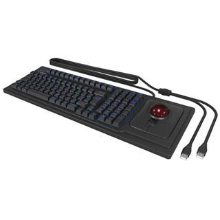 KeySonic KSK-8202ELU-T (DE) Trackball schwarz