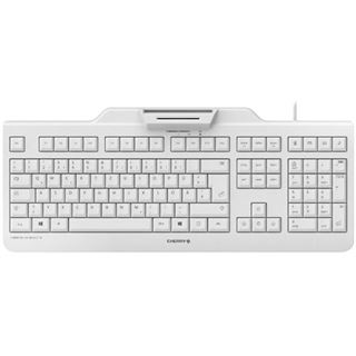 CHERRY SECURE BOARD 1.0 Corded CH-Layout weiß