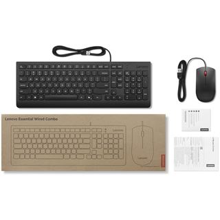 Lenovo TAS+Maus - Essential Wired Combo
