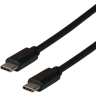 (&euro;4,90*/1m) 1.00m EFB Elektronik USB2.0 Anschlusskabel USB C