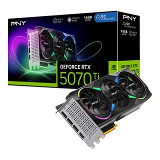 16GB PNY GeForce RTX 5070 TI ARGB Gaming Overclocked Triple Fan