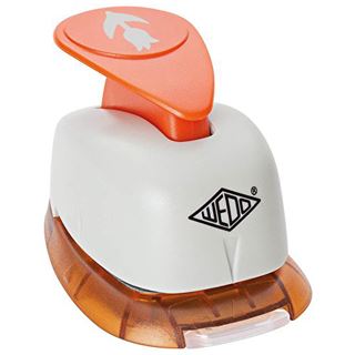 WEDO Motivlocher gro&szlig; Blume Ausstanzung 1,7 x 2,5 cm gr/or