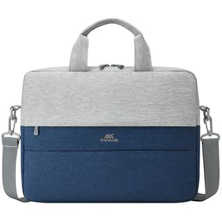 Rivacase NB Tasche Prater 10,1"-14" grau/blau 7522