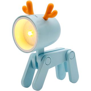 Realpower LED-Tier Taschanlampe Blue deer