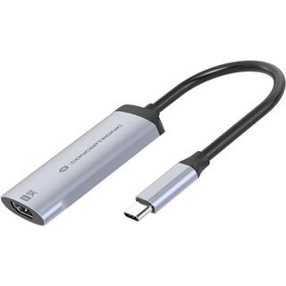 Conceptronic Adapter USB-C -> 2.1 HDMI Adapter 8K 60Hz grau