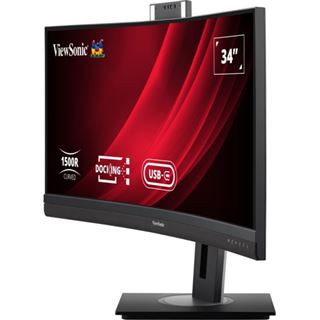 34" (86,36cm) ViewSonic VG3457CV schwarz 3440x1440 1x