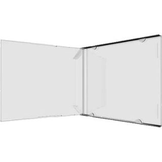 MediaRange CD-Leerhülle ohne Tray 14.4mm maschinenfähig tra