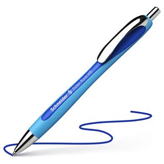 Schneider Kugelschreiber Slider Rave blau Mine 755 XB 5Stk.