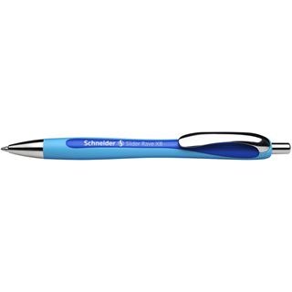 Schneider Kugelschreiber Slider Rave blau Mine 755 XB 5Stk.