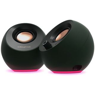 Creative Aktivbox Pebble Pro 2.0,Bluetooth 5.3,RGB schwarz