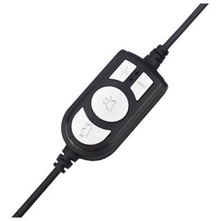 Conceptronic Headset USB-A Mikro,int.Bed.Stereo 2.0m sw