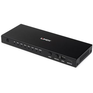 Lindy 4 Port HDMI 8K60 Switch mit eARC