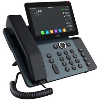 Gequdio High-End IP Telefon GZ-8 mit Netzteil mit Touchdispl