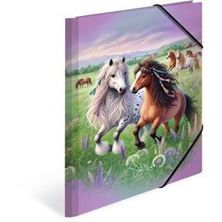 Herma Sammelmappen A4 Karton Pferdewelt