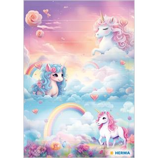 Herma SCHULETIKETTEN VARIO HAPPY UNICORNS