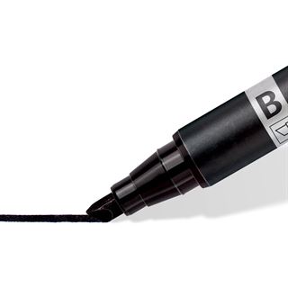Staedtler Zweispitzmarker Lumocolor permanent BK retail