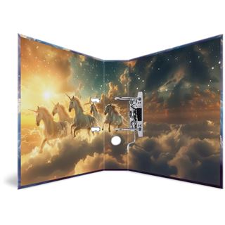 Herma Ordner A4 Karton Fantasy Unicorns