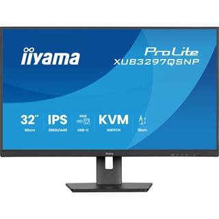 32" (81,28cm) iiyama ProLite XUB3297QSNP-B1 schwarz 2560x1440