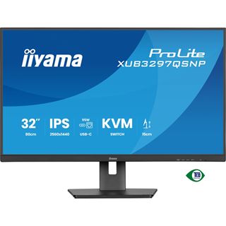 32" (81,28cm) iiyama ProLite XUB3297QSNP-B1 schwarz 2560x1440