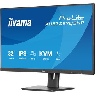 32" (81,28cm) iiyama ProLite XUB3297QSNP-B1 schwarz 2560x1440