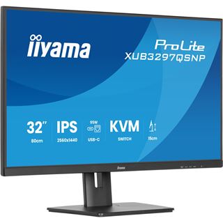 32" (81,28cm) iiyama ProLite XUB3297QSNP-B1 schwarz 2560x1440