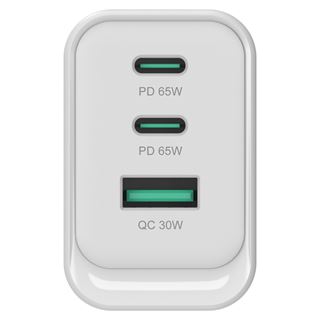 Conceptronic Ladeger&auml;t 3Port 65W,2xUSB-C,1xUSB-A wei&szlig;