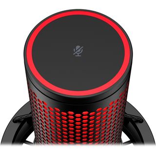 HyperX Mikrofon 872V1AA / QuadCast 2 Rot/Schwarz