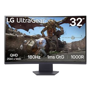 31.5" (80,01cm) LG Electronics UltraGear 32GS60QC-B schwarz