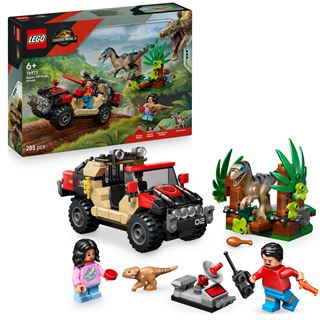 LEGO Jurassic World Raptor: Verfolgungsjagd mit dem